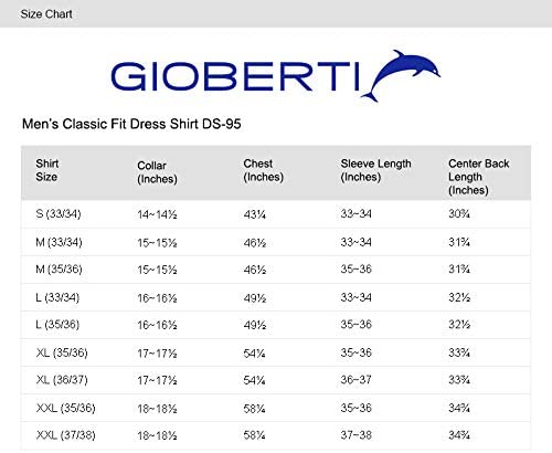 Men's Long Sleeve Solid Dress Shirt