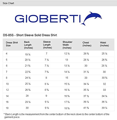 Boy's Short Sleeve Solid Dress Shirt