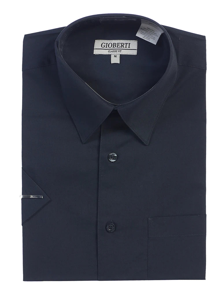 MEN'S SHORT SLEEVE DRESS SHIRT