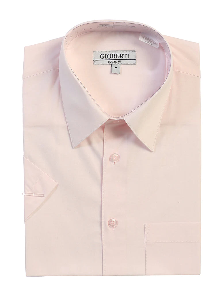 MEN'S SHORT SLEEVE DRESS SHIRT magenkids MEN'S SHORT SLEEVE DRESS SHIRT magenkids