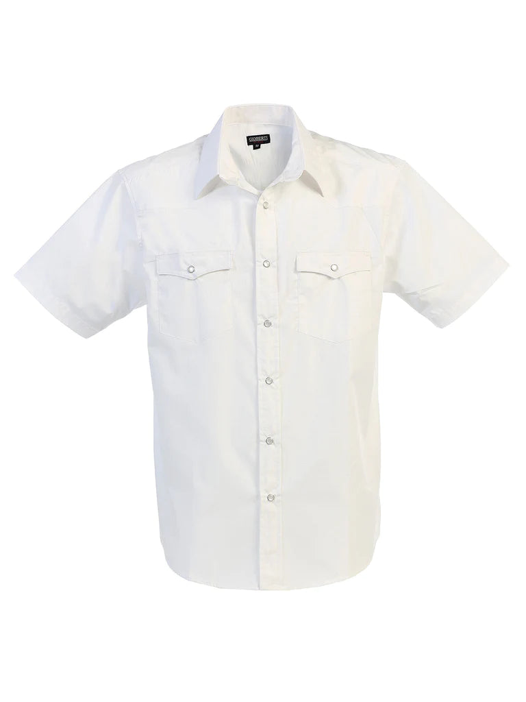 MEN'S WESTERN STYLE SHORT SLEEVE SHIRT