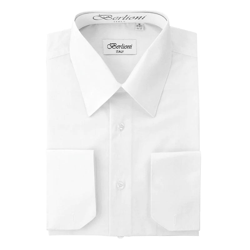 MEN'S SOLID FRENCH CONVERTIBLE SHIRT