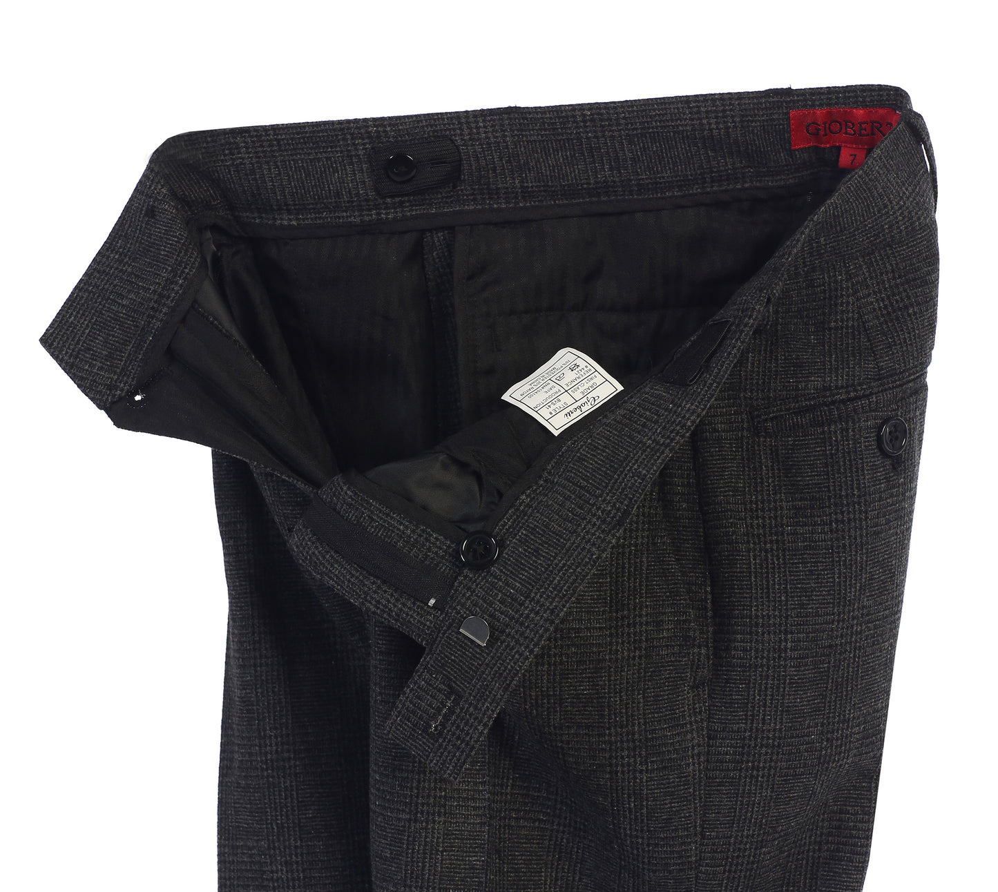 Boys 2 Piece Tweed Plaid Vest and Pants Set