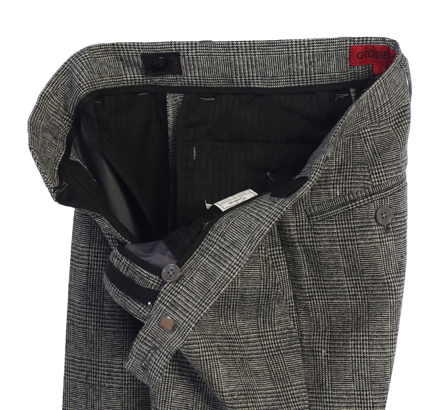 Boys 2 Piece Tweed Plaid Vest and Pants Set