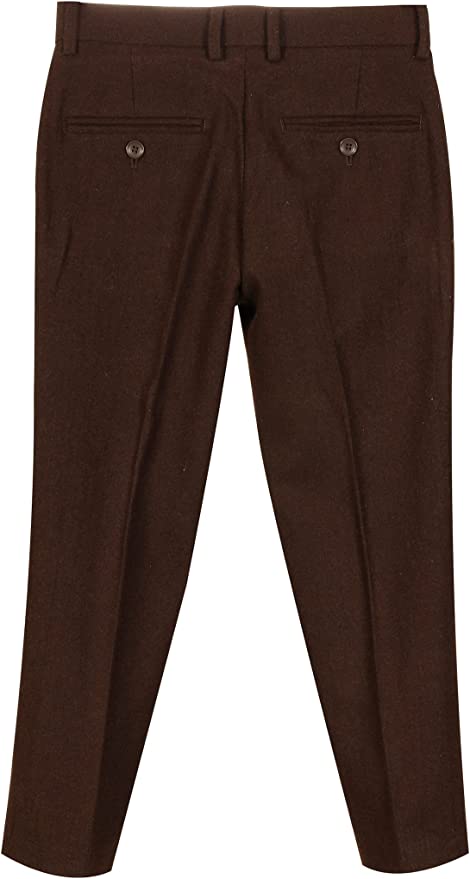 2 Piece Tweed Plaid Vest and Pants Set
