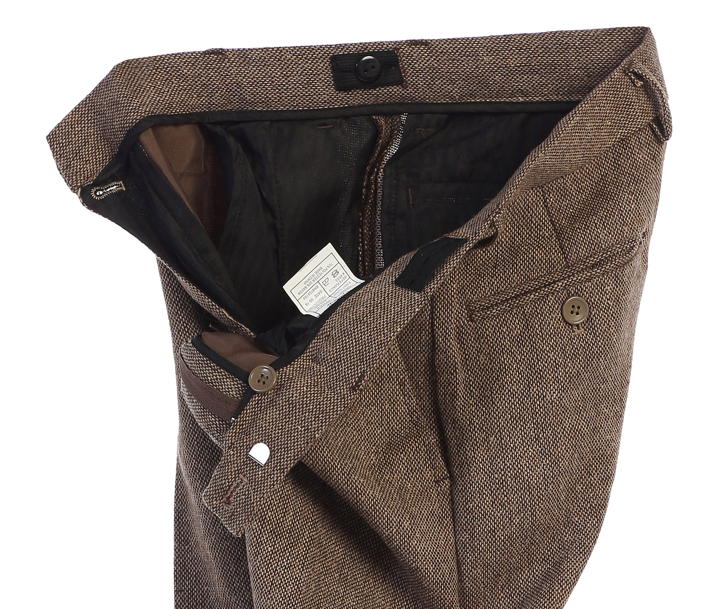 Boys 2 Piece Tweed Plaid Vest and Pants Set
