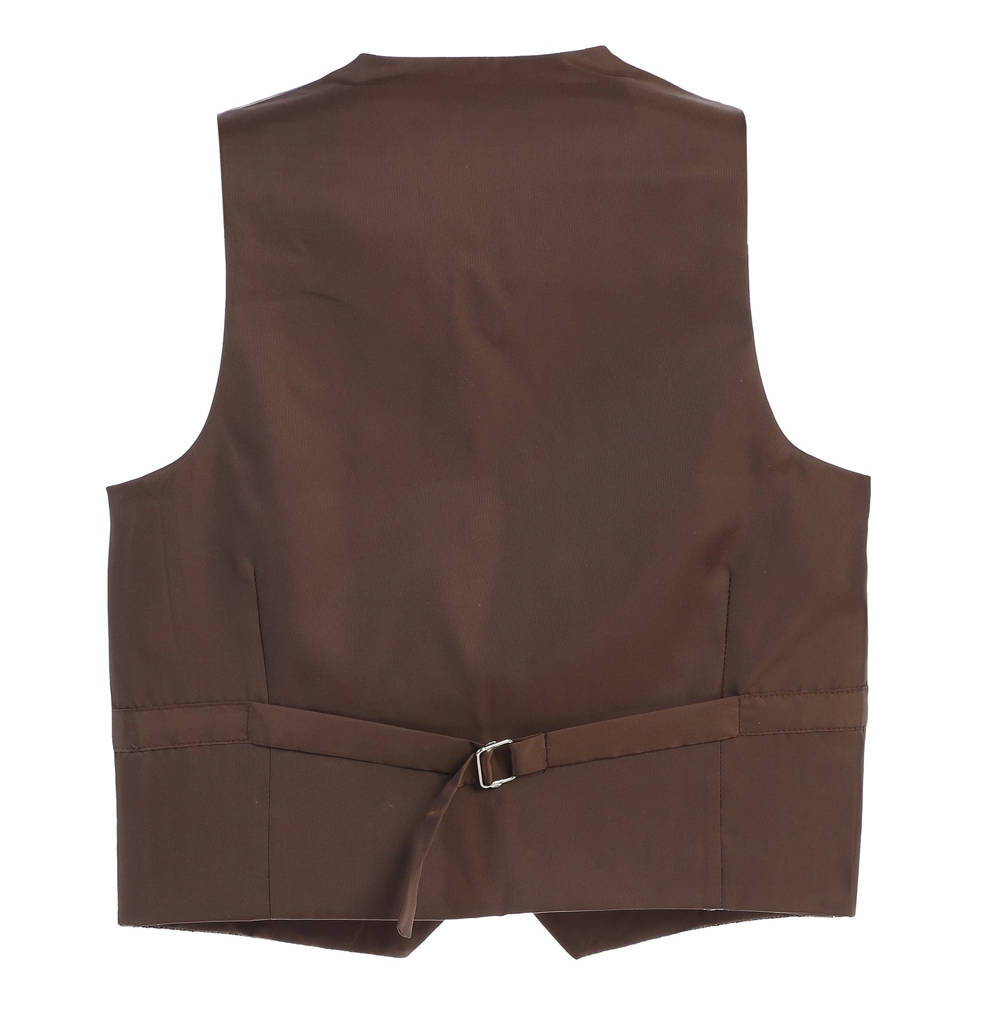 Boys 2 Piece Tweed Plaid Vest and Pants Set