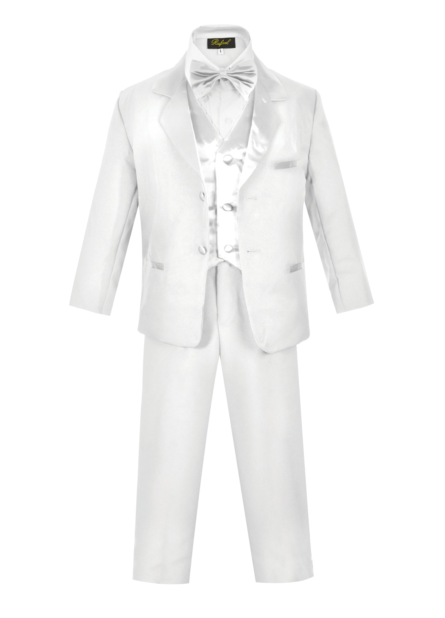 Boys formal tuxedo with bow tie (5 pcs)