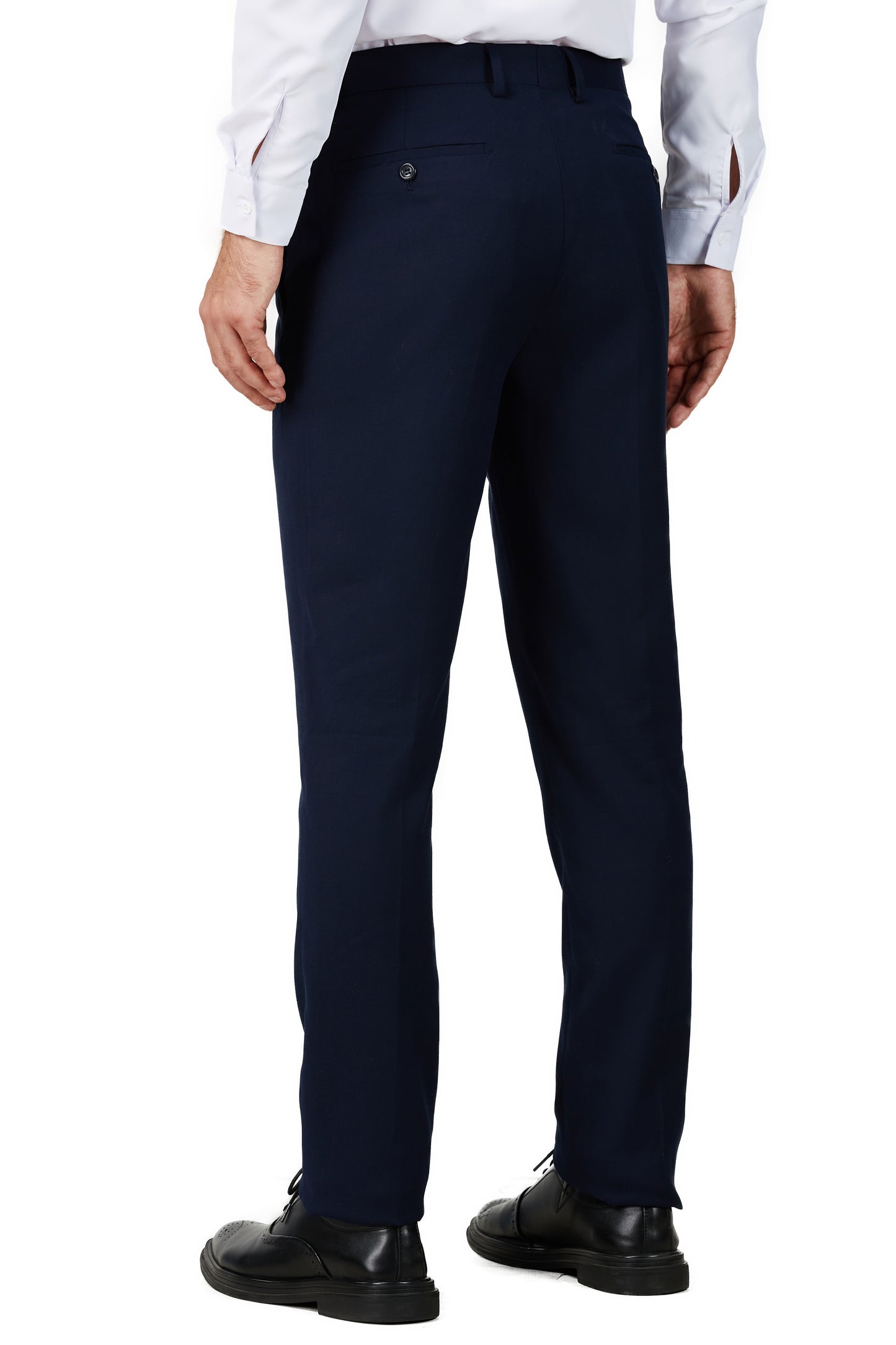 Men's Dark Navy Notched Lapel Suit Slim Fit (3 PCS)