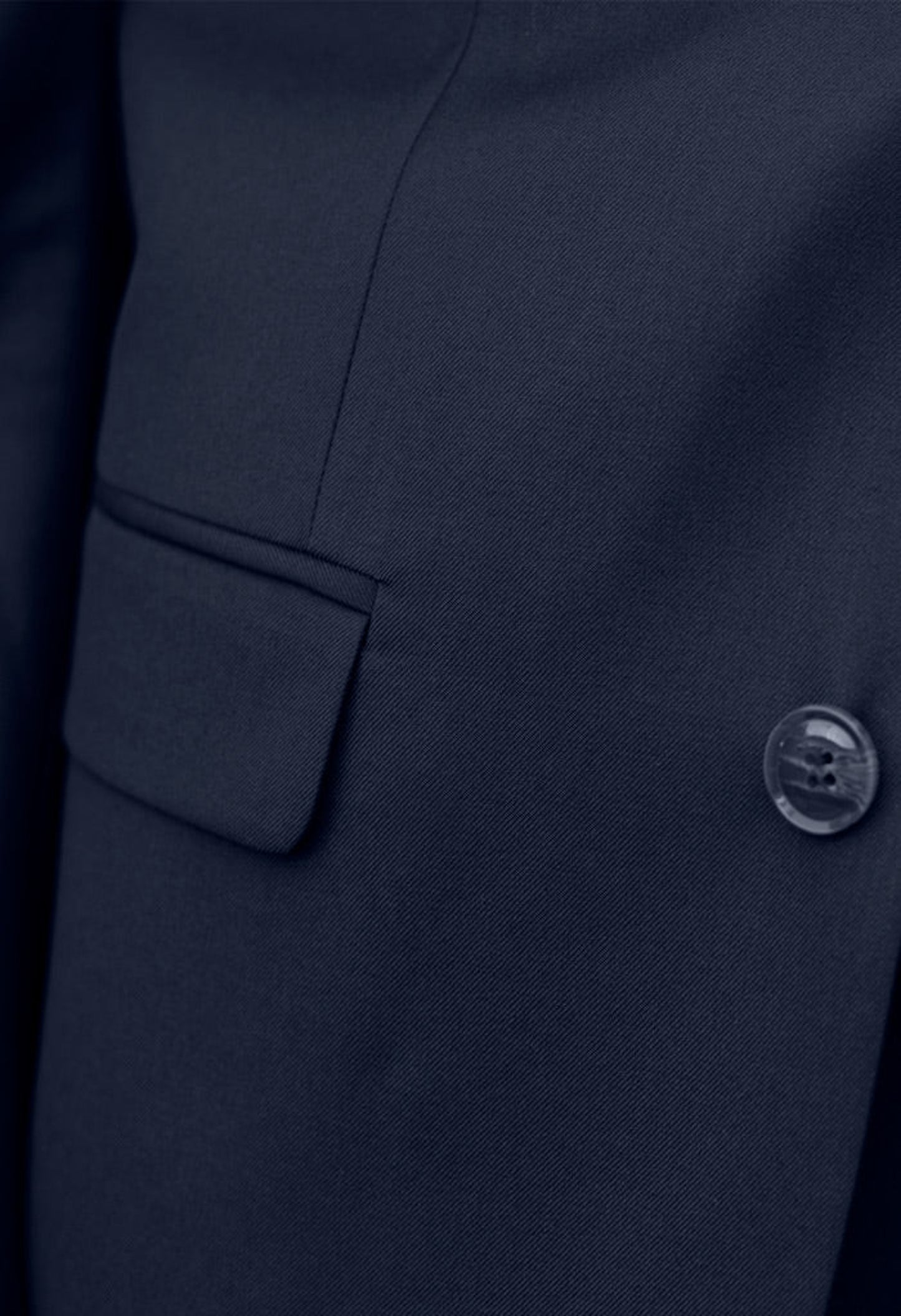 Men's Navy Notched Lapel Suit Slim Fit (2 PCS)