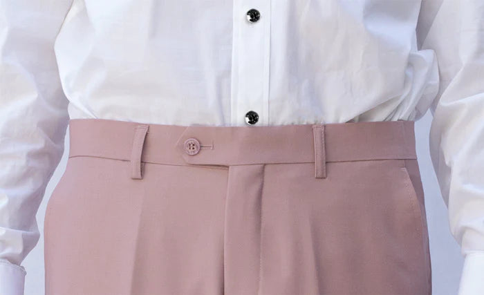 Men's Rose Shawl Lapel Tuxedo Slim Fit (2 PCS)