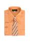 Boys formal dress shirt with striped tie