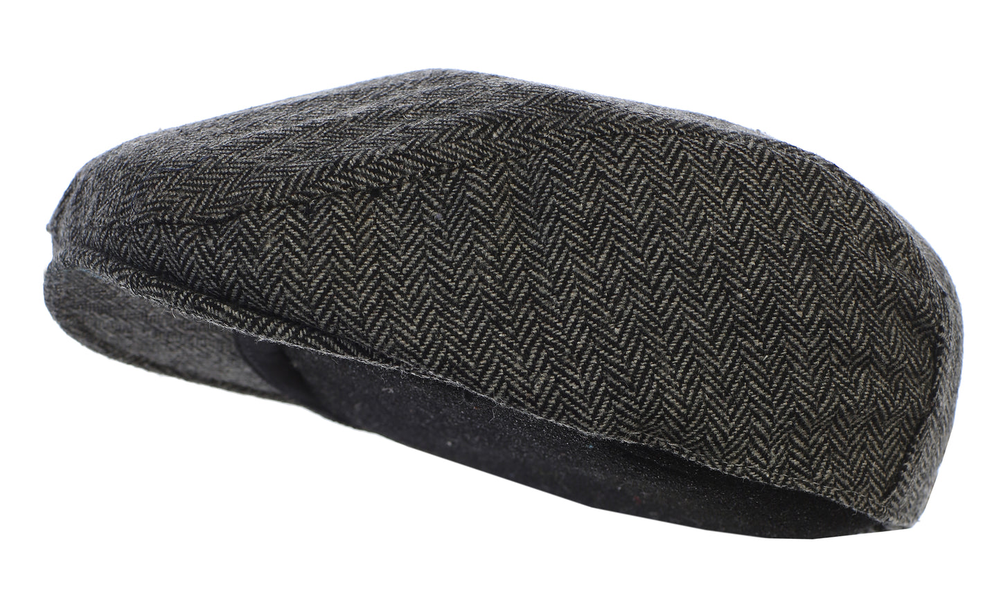 Men's Classic Newsboy Cap, Ivy Cap, Flat Cap