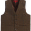 TODDLERS, KIDS, AND BOYS 4 BUTTON CHECKERED FORMAL SUIT VEST