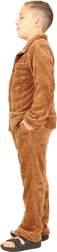 Boy's 2pc Super Soft Plush Pajama Set