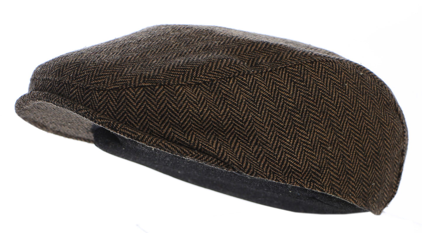 Men's Classic Newsboy Cap, Ivy Cap, Flat Cap