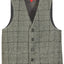 TODDLERS, KIDS, AND BOYS 4 BUTTON CHECKERED FORMAL SUIT VEST