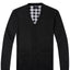 MEN'S LONG SLEEVE V-NECK BUTTON DOWN CARDIGAN SWEATER WITH POCKET