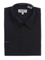 Men's Short Sleeve Solid Dress Shirt