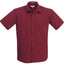 Men's Short Sleeve Solid Dress Shirt