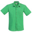 Men's Short Sleeve Solid Dress Shirt