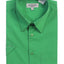 Men's Short Sleeve Solid Dress Shirt