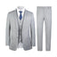 Men's Solid Suit Slim Fit (3 PCS)