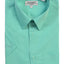 Men's Short Sleeve Solid Dress Shirt