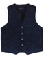 TODDLES , KIDS AND BOYS 4 BUTTON VELVET FORMAL SUIT VEST