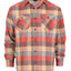 Men's Long Sleeve Plaid Flannel Shirt with pocket