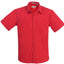 Men's Short Sleeve Solid Dress Shirt