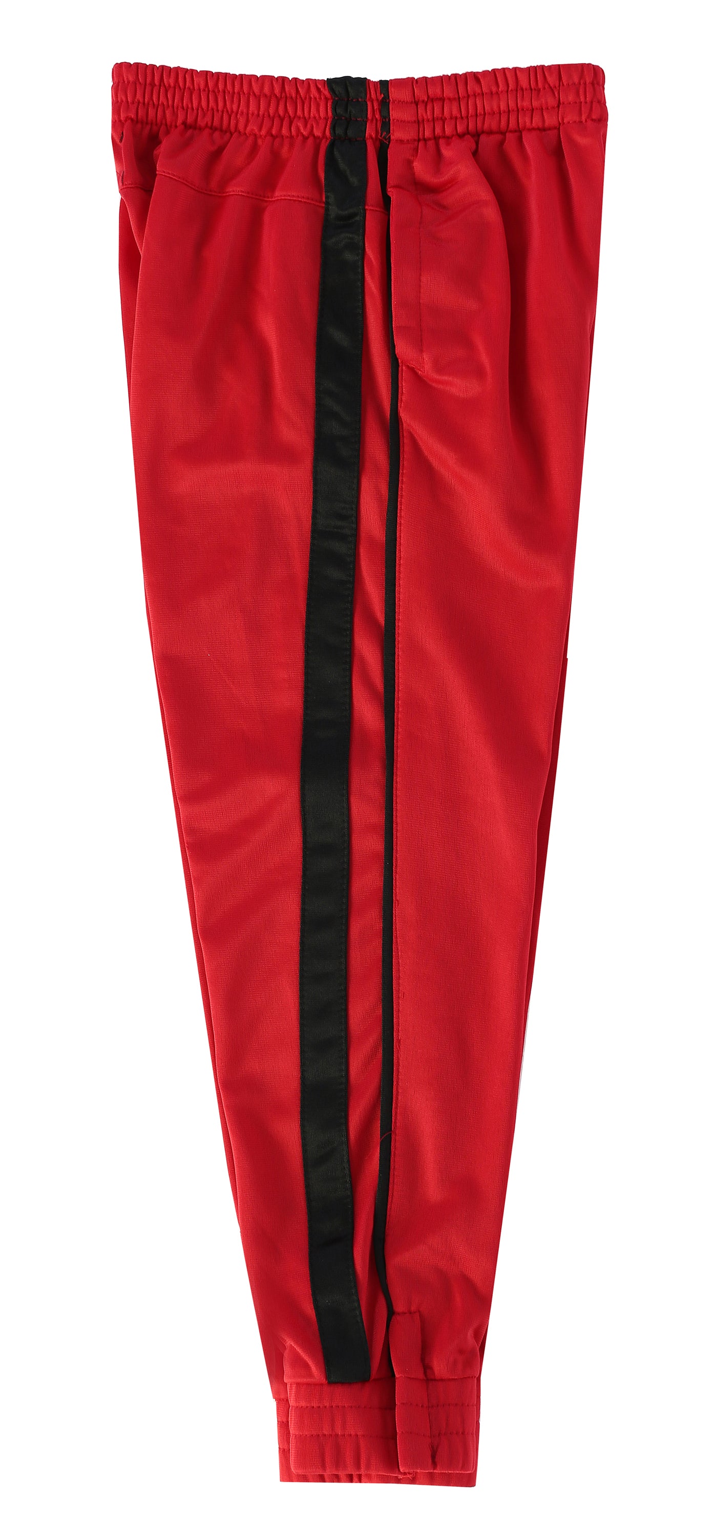 KID'S AND BOY'S ATHLECTIC TRACK PANTS WITH RIBBED ZIPPER CUFF