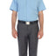 Men's Short Sleeve Solid Dress Shirt