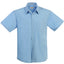 Men's Short Sleeve Solid Dress Shirt