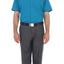 Men's Short Sleeve Solid Dress Shirt