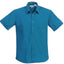 Men's Short Sleeve Solid Dress Shirt