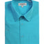 Men's Short Sleeve Solid Dress Shirt