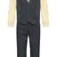 V1521 BOY'S VEST SET SIZE 2-12