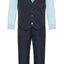 V1521 BOY'S VEST SET SIZE 2-12