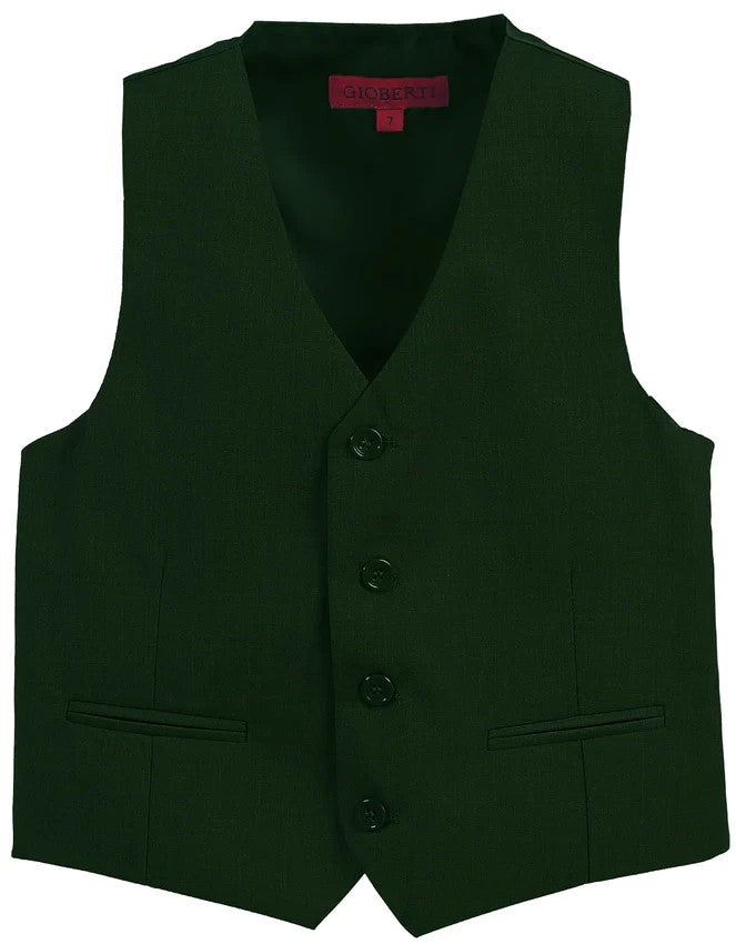 TODDLERS, KIDS AND BOYS 4 BUTTON FORMAL SUIT VEST