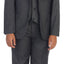 Boys formal Charcoal Regular suit (7 pcs)