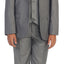 Boys formal Medium Grey Regular Suit (7 pcs)
