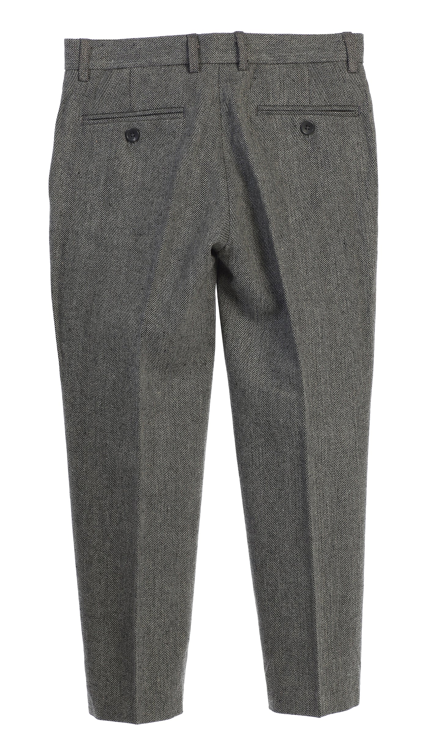 Boys 2 Piece Tweed Plaid Vest and Pants Set
