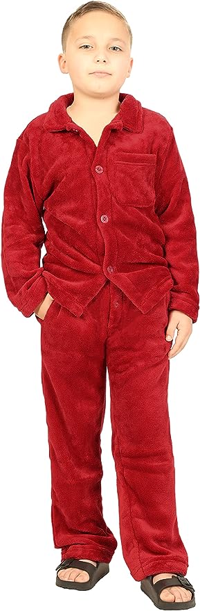 Boy's 2pc Super Soft Plush Pajama Set