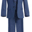 Boys formal Light Indigo regular suit (7 pcs)