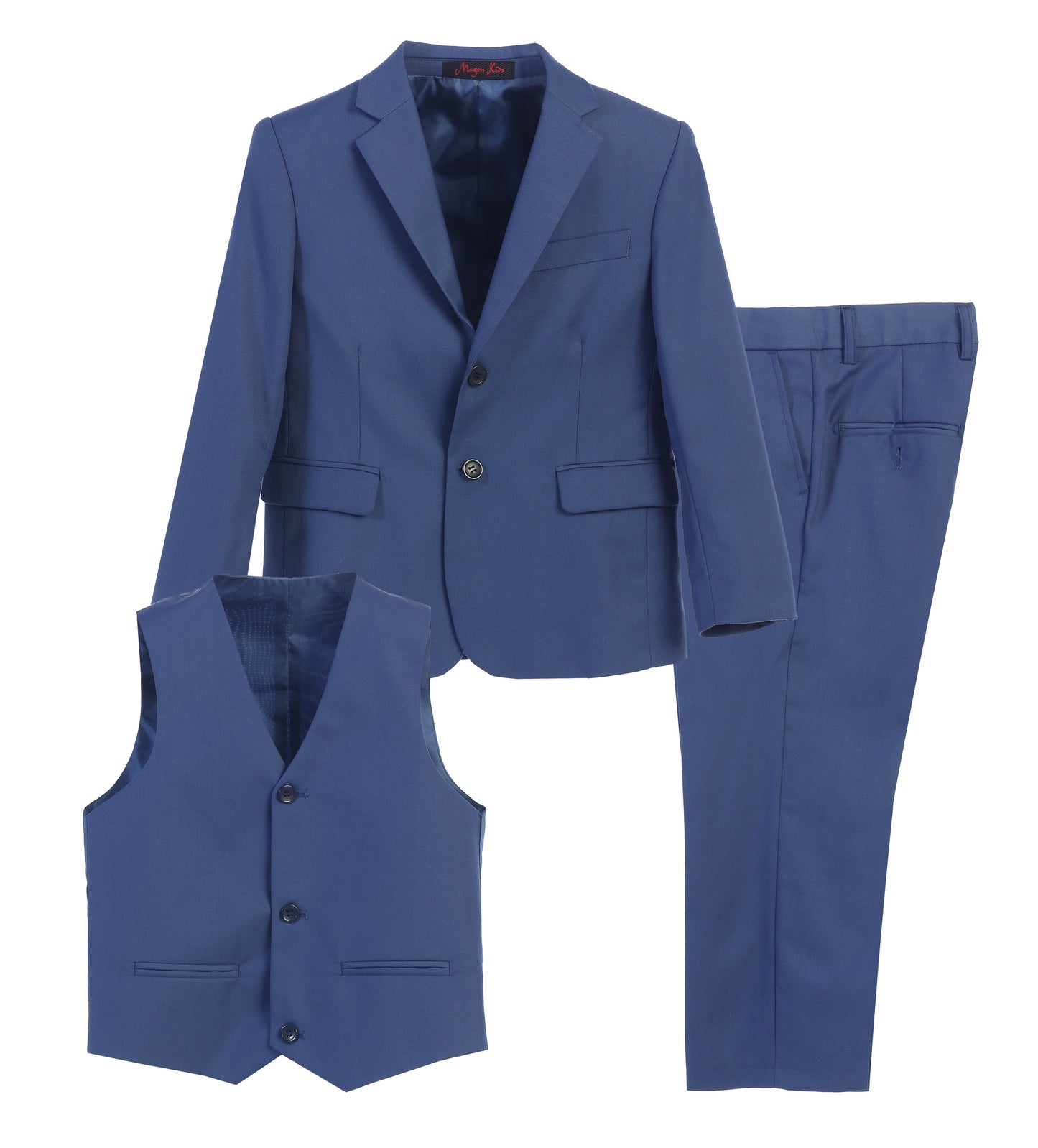Boys formal Light Indigo regular suit (7 pcs)