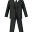 Boys formal tuxedo with tie (5 pcs)