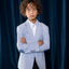 Boy's Seersucker Blazer Jacket