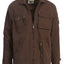 Men's 100% Cotton Casual Outerwear Twill Multi Pocket Cargo Shirt Jacket