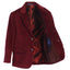 Boy's Formal Velvet Blazer with Designed Buttons